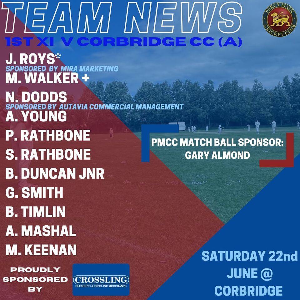 Player sponsors, match ball sponsors, as well as the main club sponsor Crossling all appear on our social media posts. These include team news, results and match reports.