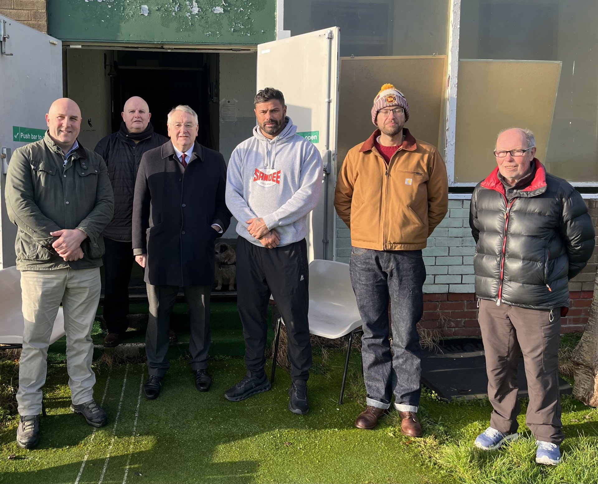 The Trustees meet Sir Alan Campbell MP