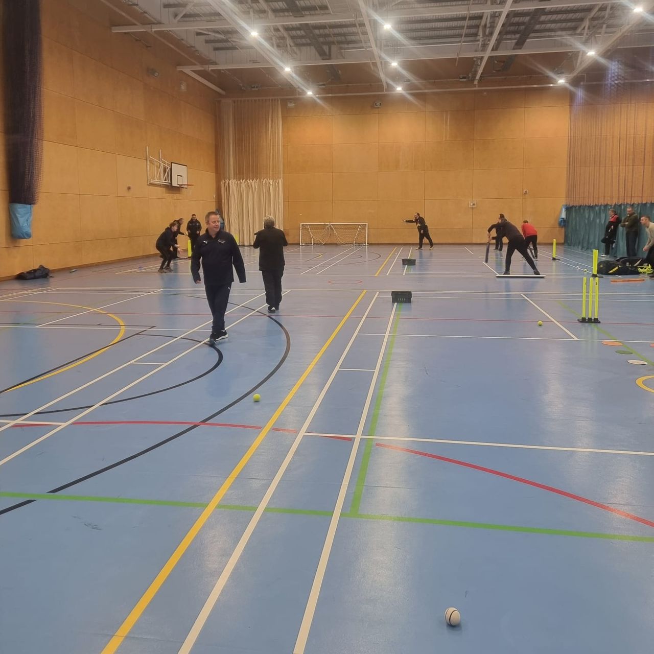 Practical activities at the coaching workshop